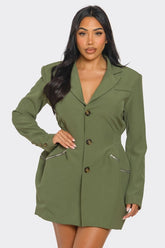 CEO Status Blazer Dress